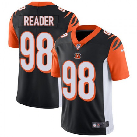 Nike Bengals #98 D.J. Reader Black Team Color Men's Stitched NFL Vapor Untouchable Limited Jersey