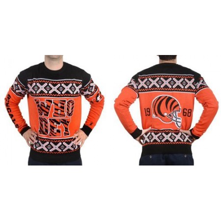 Nike Bengals Men's Ugly Sweater