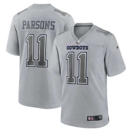 Dallas Cowboys #11 Micah Parsons Nike Men's Gray Atmosphere Fashion Game Jersey