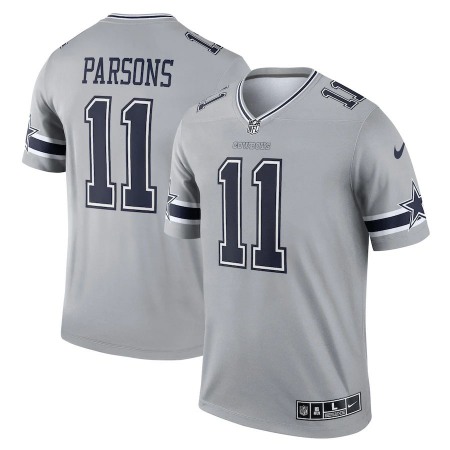Dallas Cowboys #11 Micah Parsons Nike Men's Gray Inverted Legend Player Jersey