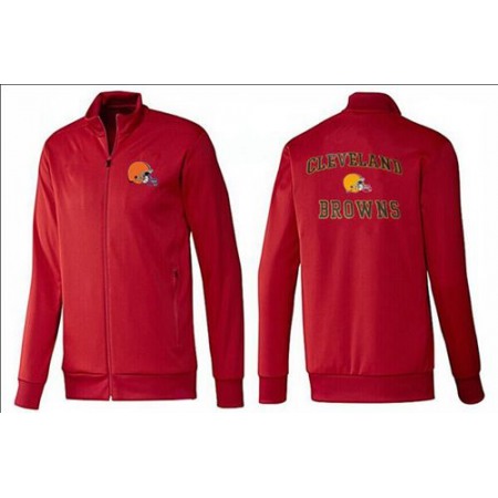 NFL Cleveland Browns Heart Jacket Red