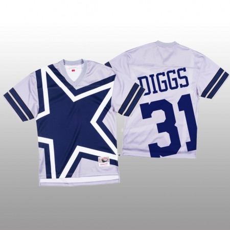 NFL Dallas Cowboys #31 Trevon Diggs White Men's Mitchell & Nell Big Face Fashion Limited NFL Jersey