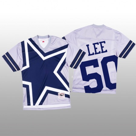 NFL Dallas Cowboys #50 Sean Lee White Men's Mitchell & Nell Big Face Fashion Limited NFL Jersey