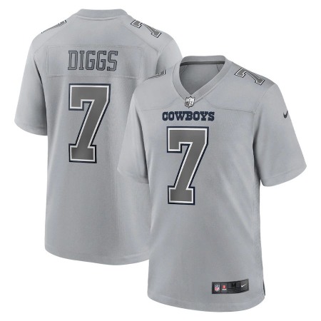 Dallas Cowboys #7 Trevon Diggs Nike Men's Gray Atmosphere Fashion Game Jersey