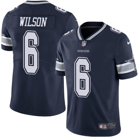Nike Cowboys #6 Donovan Wilson Navy Blue Team Color Men's Stitched NFL Vapor Untouchable Limited Jersey