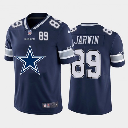 Dallas Cowboys #89 Blake Jarwin Navy Blue Men's Nike Big Team Logo Player Vapor Limited NFL Jersey