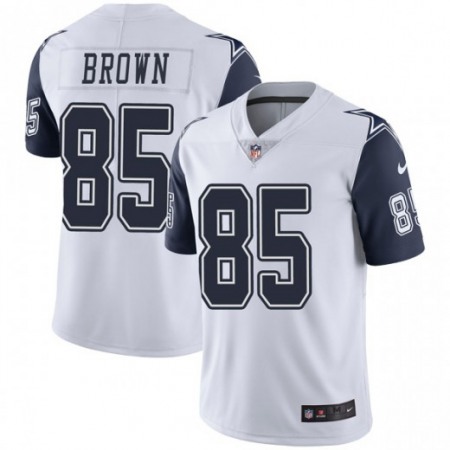 Nike Cowboys #85 Noah Brown White Men's Stitched NFL Limited Rush Jersey