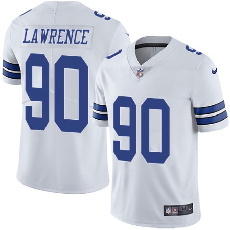 Nike Cowboys #90 Demarcus Lawrence White Men's Stitched NFL Vapor Untouchable Limited Jersey