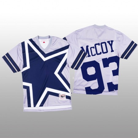 NFL Dallas Cowboys #93 Gerald McCoy White Men's Mitchell & Nell Big Face Fashion Limited NFL Jersey