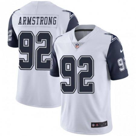 Nike Cowboys #92 Dorance Armstrong White Men's Stitched NFL Limited Rush Jersey