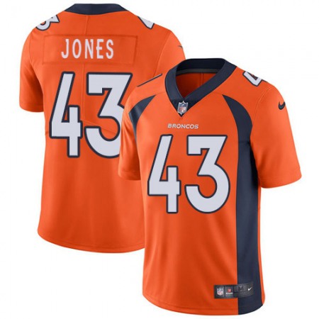 Nike Broncos #43 Joe Jones Orange Team Color Men's Stitched NFL Vapor Untouchable Limited Jersey