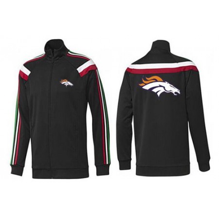 NFL Denver Broncos Team Logo Jacket Black_2