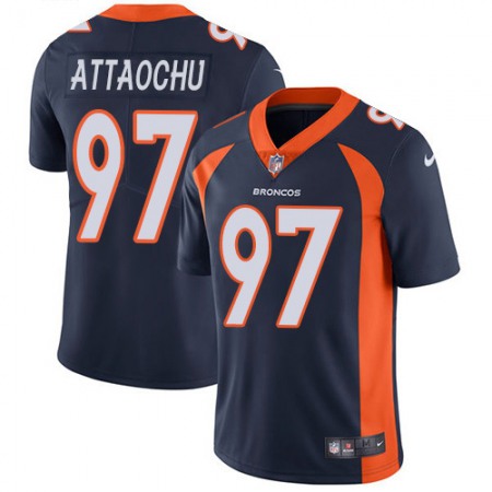 Nike Broncos #97 Jeremiah Attaochu Navy Blue Alternate Men's Stitched NFL Vapor Untouchable Limited Jersey