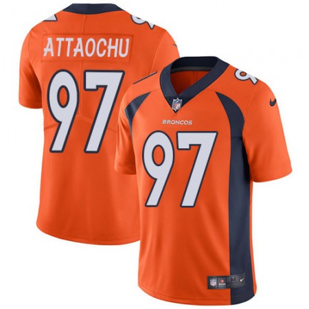 Nike Broncos #97 Jeremiah Attaochu Orange Team Color Men's Stitched NFL Vapor Untouchable Limited Jersey