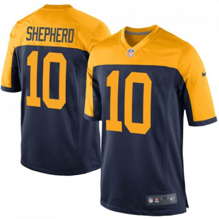 Nike Packers #10 Darrius Shepherd Navy Blue Alternate Men's Stitched NFL New Elite Jersey