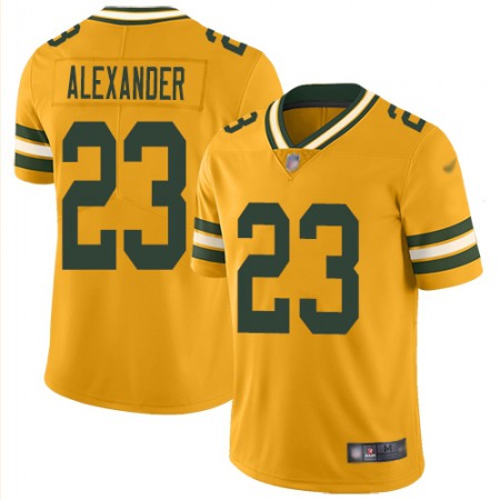 Nike Packers #23 Jaire Alexander Gold Men's Stitched NFL Limited Inverted Legend Jersey