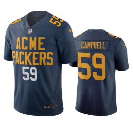 Nike Packers #59 De'Vondre Campbell Navy Men's Stitched NFL Limited City Edition Jersey