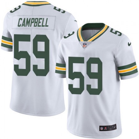 Nike Packers #59 De'Vondre Campbell White Men's Stitched NFL Vapor Untouchable Limited Jersey