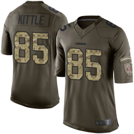 Nike Packers #85 Robert Tonyan Green Men's Stitched NFL Limited 2015 Salute to Service Jersey