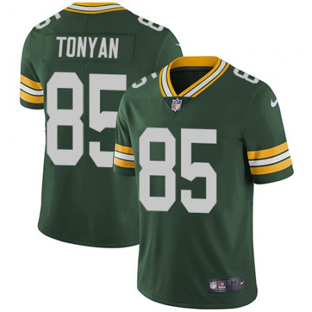 Nike Packers #85 Robert Tonyan Green Team Color Men's Stitched NFL Vapor Untouchable Limited Jersey