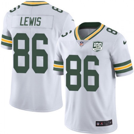 Nike Packers #86 Malik Taylor White Men's 100th Season Stitched NFL Vapor Untouchable Limited Jersey