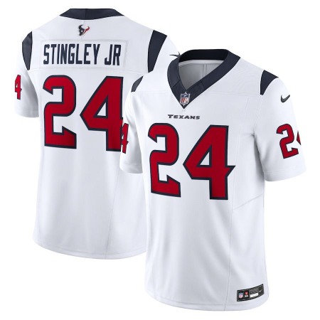 Houston Texans #24 Derek Stingley Jr. Nike Men's White Vapor F.U.S.E. Limited Jersey