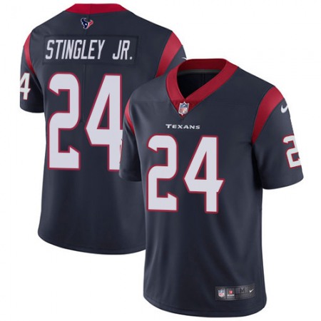 Nike Texans #24 Derek Stingley Jr. Navy Blue Team Color Men's Stitched NFL Vapor Untouchable Limited Jersey