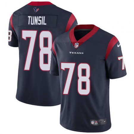 Nike Texans #78 Laremy Tunsil Navy Blue Team Color Men's Stitched NFL Vapor Untouchable Limited Jersey