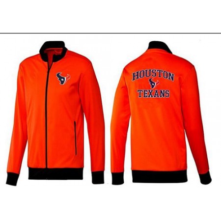 NFL Houston Texans Heart Jacket Orange