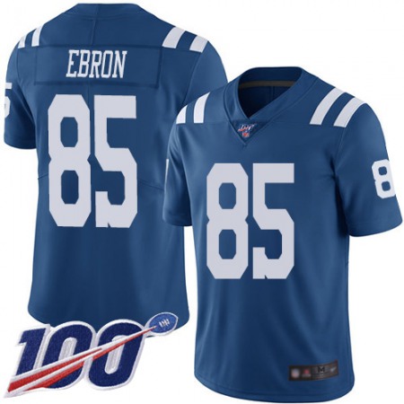 Nike Colts #85 Eric Ebron Royal Blue Men's Stitched NFL Limited Rush 100th Season Jersey