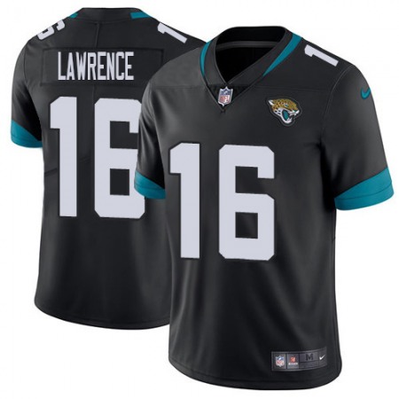 Nike Jaguars #16 Trevor Lawrence Black Team Color Men's Stitched NFL Vapor Untouchable Limited Jersey