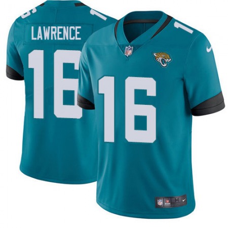 Nike Jaguars #16 Trevor Lawrence Teal Green Alternate Men's Stitched NFL Vapor Untouchable Limited Jersey