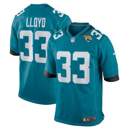 Jacksonville Jaguars #33 Devin Lloyd Men's Nike Teal 2022 NFL Draft First Round Pick Game Jersey