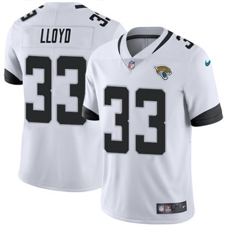 Nike Jaguars #33 Devin Lloyd White Men's Stitched NFL Vapor Untouchable Limited Jersey