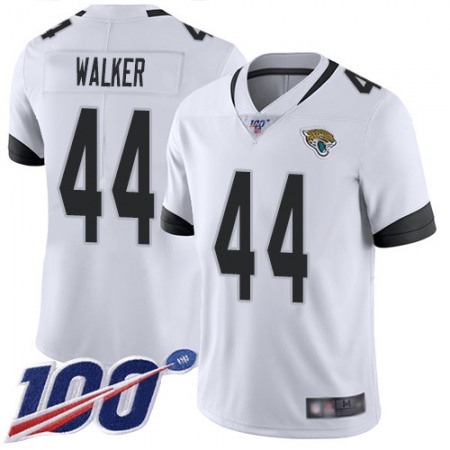 Nike Jaguars #44 Travon Walker White Men's Stitched NFL 100th Season Vapor Limited Jersey