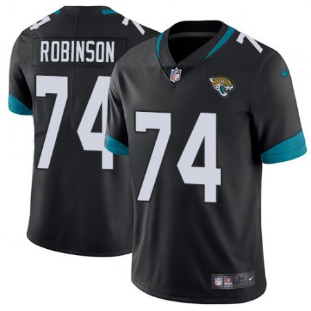 Nike Jaguars #74 Cam Robinson Black Team Color Men's Stitched NFL Vapor Untouchable Limited Jersey