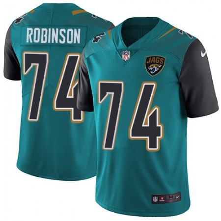 Nike Jaguars #74 Cam Robinson Teal Green Alternate Men's Stitched NFL Vapor Untouchable Limited Jersey
