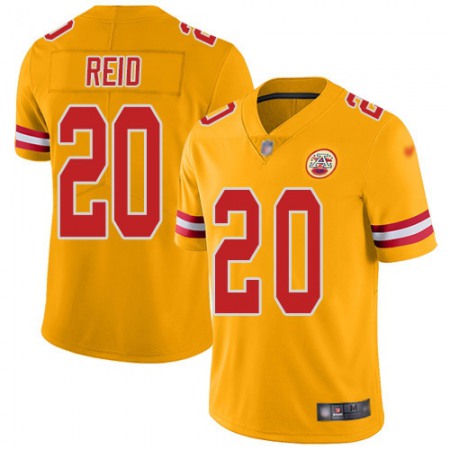 Nike Chiefs #20 Justin Reid Gold Men's Stitched NFL Limited Inverted Legend Jersey