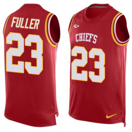 Nike Chiefs #23 Kendall Fuller Red Team Color Men's Stitched NFL Limited Tank Top Jersey