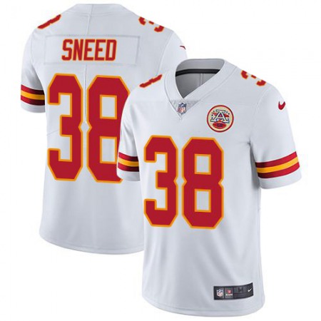 Nike Chiefs #38 L'Jarius Sneed White Men's Stitched NFL Vapor Untouchable Limited Jersey