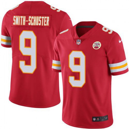 Nike Chiefs #9 JuJu Smith-Schuster Red Team Color Men's Stitched NFL Vapor Untouchable Limited Jersey