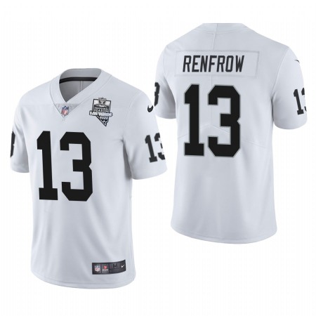 Las Vegas Raiders #13 Hunter Renfrow Men's Nike 2020 Inaugural Season Vapor Limited NFL Jersey White