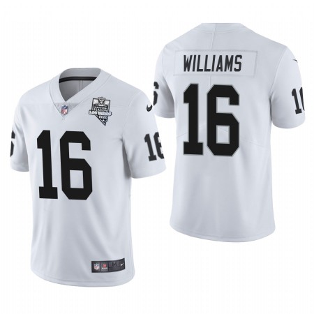 Las Vegas Raiders #16 Tyrell Williams Men's Nike 2020 Inaugural Season Vapor Limited NFL Jersey White