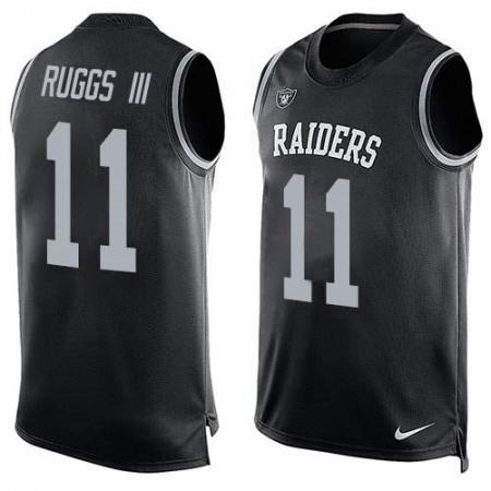 Nike Raiders #11 Henry Ruggs III Black Team Color Men's Stitched NFL Limited Tank Top Jersey