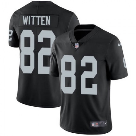 Nike Raiders #82 Jason Witten Black Team Color Men's Stitched NFL Vapor Untouchable Limited Jersey