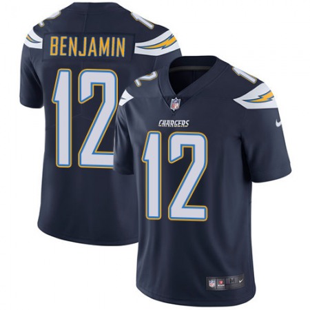 Nike Chargers #12 Travis Benjamin Navy Blue Team Color Men's Stitched NFL Vapor Untouchable Limited Jersey