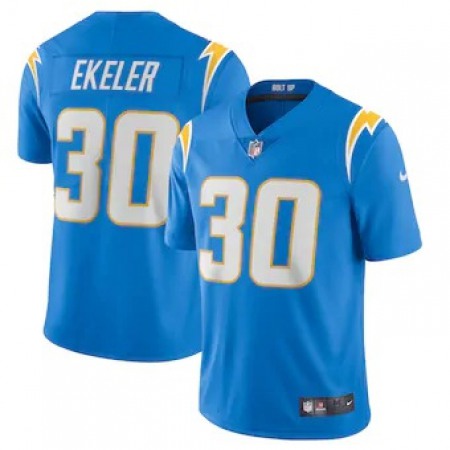 Los Angeles Chargers #30 Austin Ekeler Men's Nike Powder Blue 2020 Vapor Limited Jersey