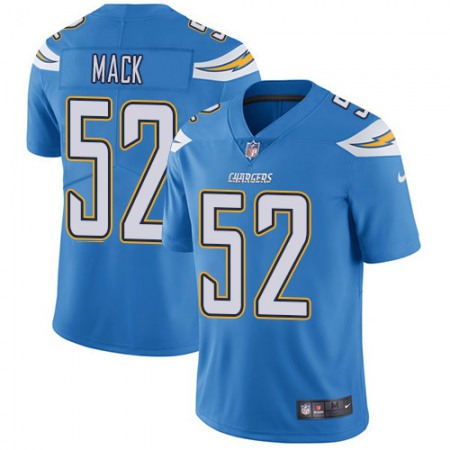 Nike Chargers #52 Khalil Mack Electric Blue Alternate Men's Stitched NFL Vapor Untouchable Limited Jersey