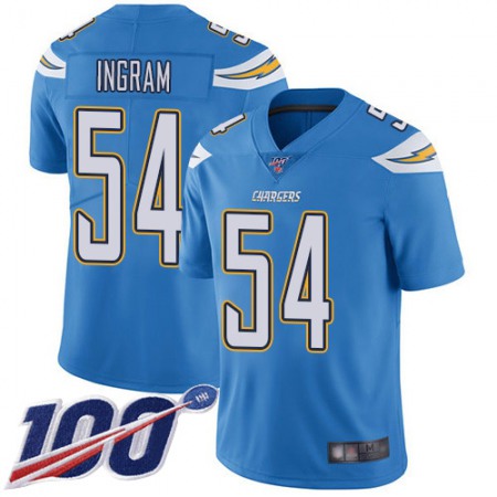 Nike Chargers #54 Melvin Ingram Electric Blue Alternate Men's Stitched NFL 100th Season Vapor Limited Jersey