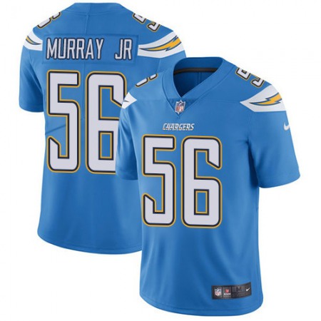 Nike Chargers #56 Kenneth Murray Jr Electric Blue Alternate Men's Stitched NFL Vapor Untouchable Limited Jersey